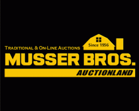 Logo Design entry 105801 submitted by alou2568 to the Logo Design for Musser Bros. Auctionland run by idahocowboy