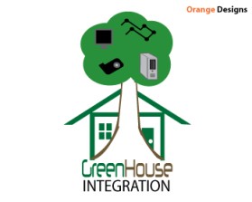 Logo Design Entry 111330 submitted by orangedesigns to the contest for GREENHOUSE INTEGRATION run by cliff jahrmarkt
