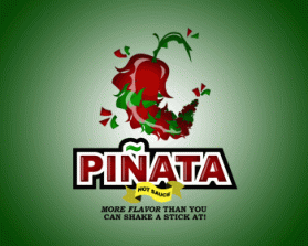 Logo Design entry 111938 submitted by Dr_Snoopy to the Logo Design for Pinata Hot Sauce run by toohotforpants