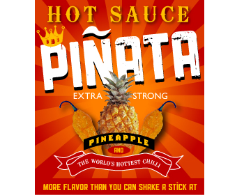 Logo Design entry 111983 submitted by Petrol to the Logo Design for Pinata Hot Sauce run by toohotforpants