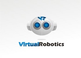 Logo Design entry 113653 submitted by bluewhale to the Logo Design for Virtual Robotics run by VRobotics