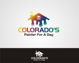 Logo Design entry 114311 submitted by theonedesigner.com to the Logo Design for Colorado\'s Painter For A Day run by painter for a day