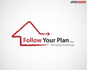 Logo Design Entry 114713 submitted by uyoxsoul to the contest for Follow Your Plan Mortgage run by TheHStreetBand