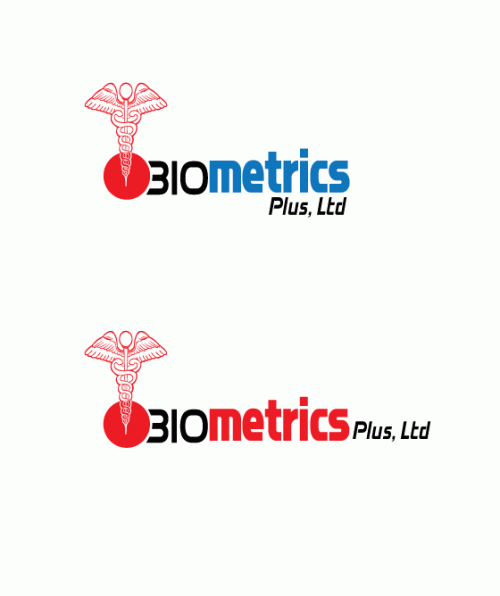 Logo Design entry 20021 submitted by ginalin to the Logo Design for Biometrics Plus, Ltd. run by xraytfm