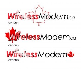 Logo Design entry 20100 submitted by Nicklarzn to the Logo Design for WirelessModem.ca run by Canlogo9