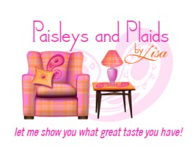 Logo Design entry 116505 submitted by rachoud to the Logo Design for Paisleys and Plaids by Lisa run by maxine