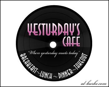 Logo Design entry 117773 submitted by aburke37 to the Logo Design for Yesterdays Cafe run by beyondlabels
