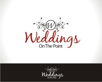 Logo Design entry 120329 submitted by eckosentris to the Logo Design for Weddings on The Point run by Abbie7586