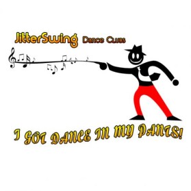 Logo Design Entry 20469 submitted by Phraktol Designs to the contest for JitterSwing Dance Clubs run by JitterSwing