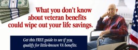 Banner Ad Design entry 126594 submitted by AgencyBrat to the Banner Ad Design for Banner Ad for Free Veterans Report run by netbizkidz