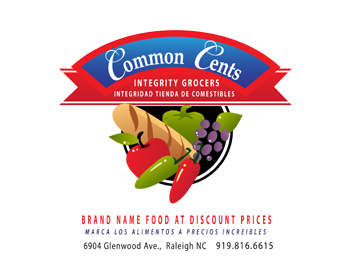 Logo Design entry 128547 submitted by Eevee to the Logo Design for Common Cents Integrity Grocers run by Harry09