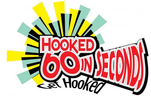Logo Design entry 20948 submitted by ekon to the Logo Design for Hooked In 60 Seconds run by scriptdoc