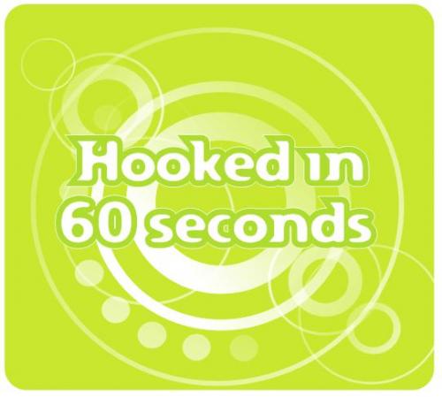 Logo Design entry 20976 submitted by Riotto to the Logo Design for Hooked In 60 Seconds run by scriptdoc