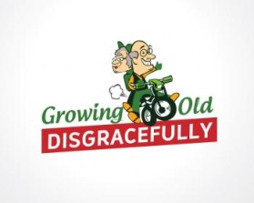 Logo Design entry 129102 submitted by nidji_29 to the Logo Design for Growing Old Disgracefully run by Growing Old