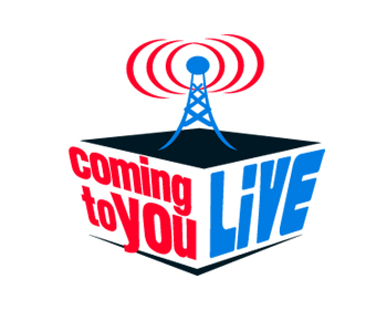 Logo Design entry 130791 submitted by shakala1 to the Logo Design for ComingToYouLive.com run by bsloan
