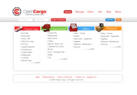 Web Design Entry 130989 submitted by MrHankey to the contest for opencargo.biz run by alexe