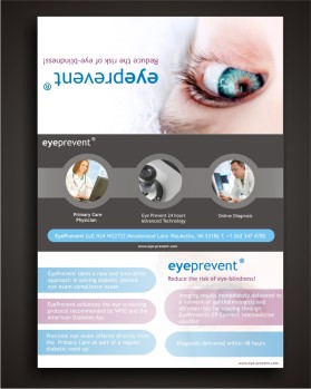 Brochure Design entry 136335 submitted by dsprod to the Brochure Design for EyePrevent LLC run by destern