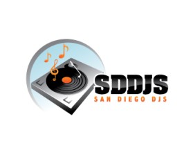 Logo Design entry 137179 submitted by graphica to the Logo Design for San Diego DJs Productions run by San Diego DJs