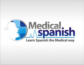 Logo Design entry 137765 submitted by damichi75 to the Logo Design for Medical Spanish Podcast run by VRobotics