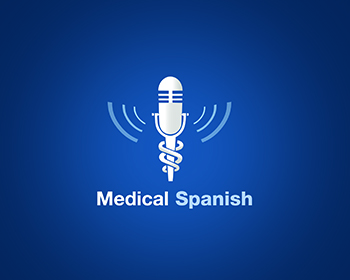 Logo Design entry 137831 submitted by Dan to the Logo Design for Medical Spanish Podcast run by VRobotics