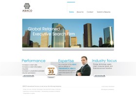 Web Design entry 138594 submitted by webagain to the Web Design for ABACO International  website run by ABACO International
