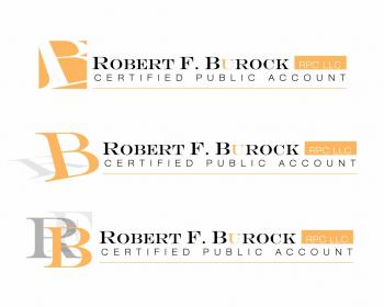 Logo Design entry 139606 submitted by Efzone2005 to the Logo Design for ROBERT F. BUROCK, RPC, LLC run by phopherdobb