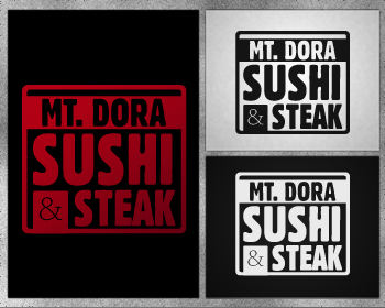 Logo Design entry 141736 submitted by brightblack to the Logo Design for Mt Dora Sushi run by MtDoraSushi