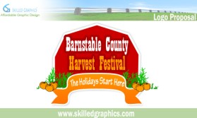 Logo Design entry 22502 submitted by truebluegraphics to the Logo Design for Barnstable County Harvest Festival run by chiponthecape