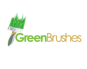 Logo Design entry 143392 submitted by JINKODESIGNS to the Logo Design for Green Brushes run by dakoogoose