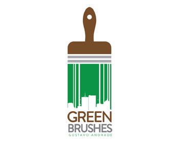 Logo Design entry 143382 submitted by AMG to the Logo Design for Green Brushes run by dakoogoose