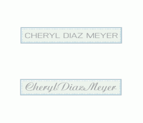 Logo Design entry 22716 submitted by DZynd4U to the Logo Design for cheryldiazmeyer.com run by prismimage1