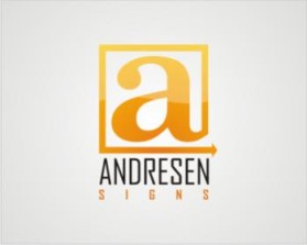 Logo Design entry 144259 submitted by paistoopid to the Logo Design for Andresen Signs run by Aric Andresen