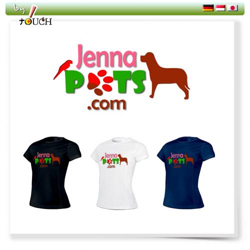 Logo Design entry 22918 submitted by hedy2301 to the Logo Design for jennapets.com run by jcm