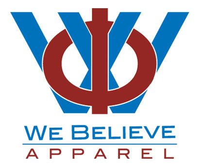 Logo Design entry 22998 submitted by smurfygirl to the Logo Design for We Believe Apparel, LLC run by We Believe Apparel