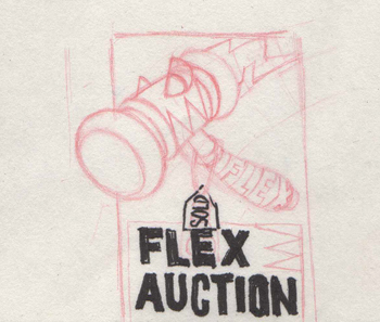 T-Shirt Design entry 146615 submitted by kappy to the T-Shirt Design for Auction Flex run by auctionflex