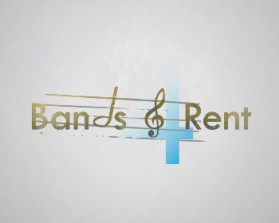 Logo Design entry 147034 submitted by Dlight Graphics to the Logo Design for Bands4Rent.com run by d4bowman