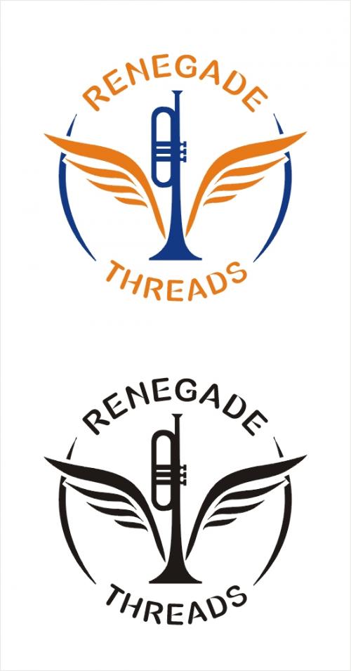 Logo Design entry 23495 submitted by mahmur to the Logo Design for Renegade Threads run by renegadethreads