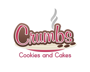 Logo Design entry 155730 submitted by eShopDesigns to the Logo Design for Crumbs... Cookies and Cakes run by rzolla