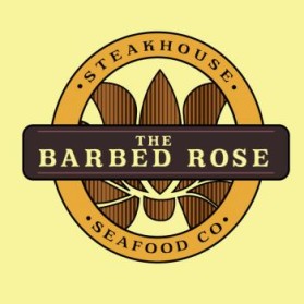 Logo Design entry 155877 submitted by APRIL to the Logo Design for The Barbed Rose Steakhouse and Seafood Co. run by Vintage Production Group