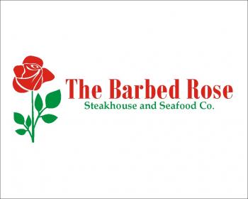 Logo Design entry 155878 submitted by p4e to the Logo Design for The Barbed Rose Steakhouse and Seafood Co. run by Vintage Production Group