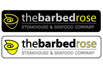 Logo Design entry 155954 submitted by MediaSpace to the Logo Design for The Barbed Rose Steakhouse and Seafood Co. run by Vintage Production Group