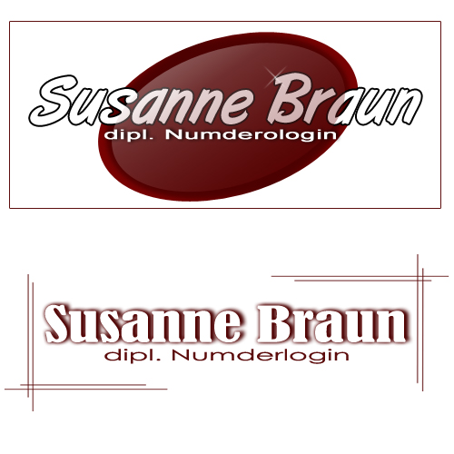Logo Design entry 23784 submitted by out to the Logo Design for Susanne Braun run by kurmannr