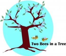 Logo Design entry 156190 submitted by not2shabby to the Logo Design for Two Bees in a Tree run by jackie99