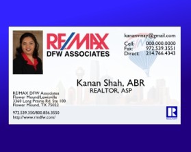 Business Card & Stationery Design entry 156538 submitted by disegnare to the Business Card & Stationery Design for RE/MAX DFW Associates run by Kananshah
