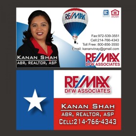 Business Card & Stationery Design entry 156539 submitted by maadezine to the Business Card & Stationery Design for RE/MAX DFW Associates run by Kananshah