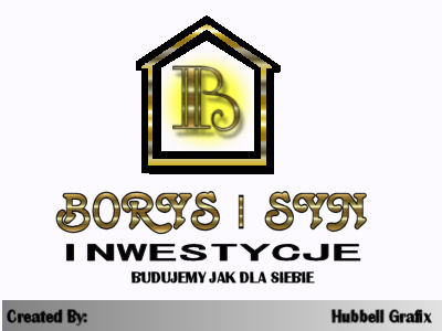 Logo Design entry 23874 submitted by Hubbell Grafix to the Logo Design for BORYS I SYN INWESTYCJE run by dawidborys