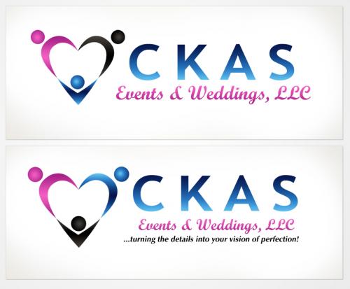 Logo Design entry 23967 submitted by banned_graphichound to the Logo Design for CKAS Events & Weddings, LLC run by CKAS