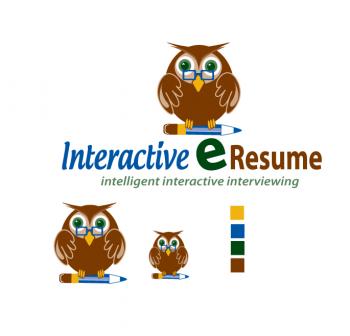 Logo Design entry 159493 submitted by madartist to the Logo Design for InteractiveeResume.com run by persistance
