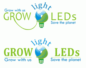 Logo Design entry 160874 submitted by garbiyal to the Logo Design for www.GrowLightLEDs.com run by brent0n08