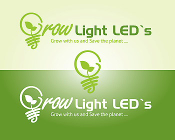 Logo Design entry 160877 submitted by Bisman Nainggolan to the Logo Design for www.GrowLightLEDs.com run by brent0n08